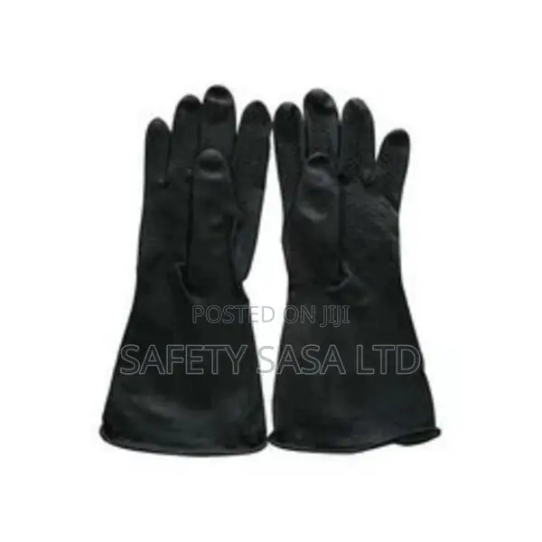 Rubber Gloves., Cleanig Gloves