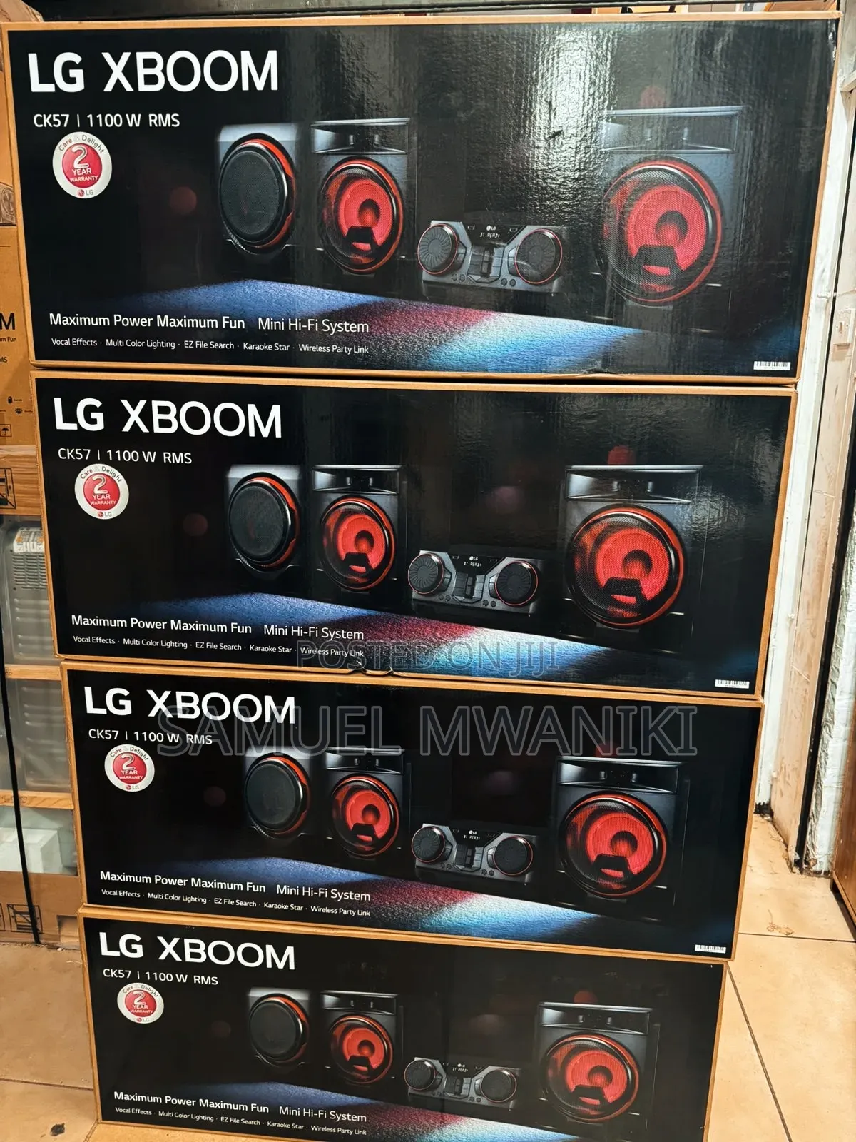 Lg Xboom Ck57 | 1100w | 2.1ch | Karaoke Star| Tv Sound Sync