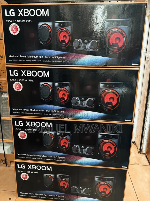 Lg Xboom Ck57 | 1100w | 2.1ch | Karaoke Star| Tv Sound Sync