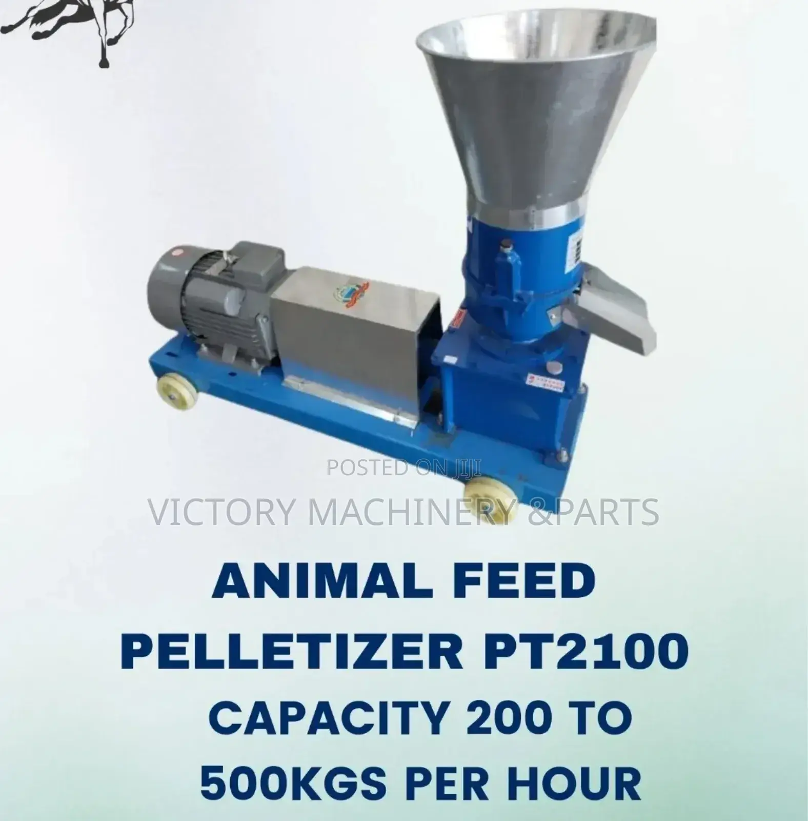 Pelletizer Pt 2100 Capacity 200to500kgs