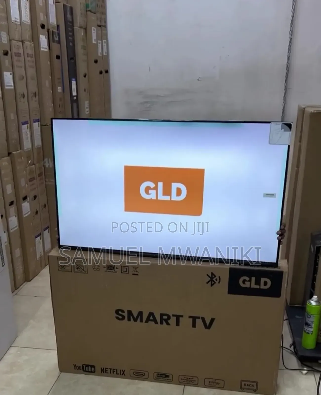 GLD 43" Full HD Smart Android Tv, Bluetooth,Netflix,Youtube