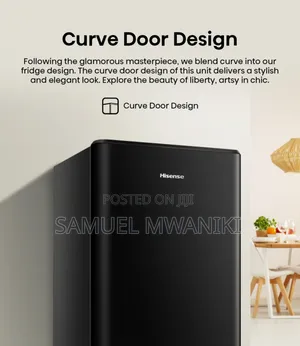 Hisense Refrigerator 176 Liters Single Door Defrost (Black)