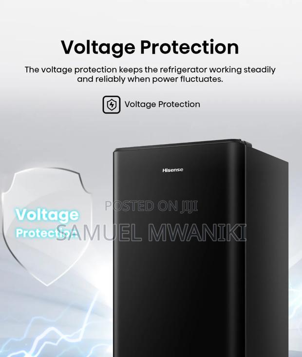 Hisense Refrigerator 176 Liters Single Door Defrost (Black) - thumbnail 5