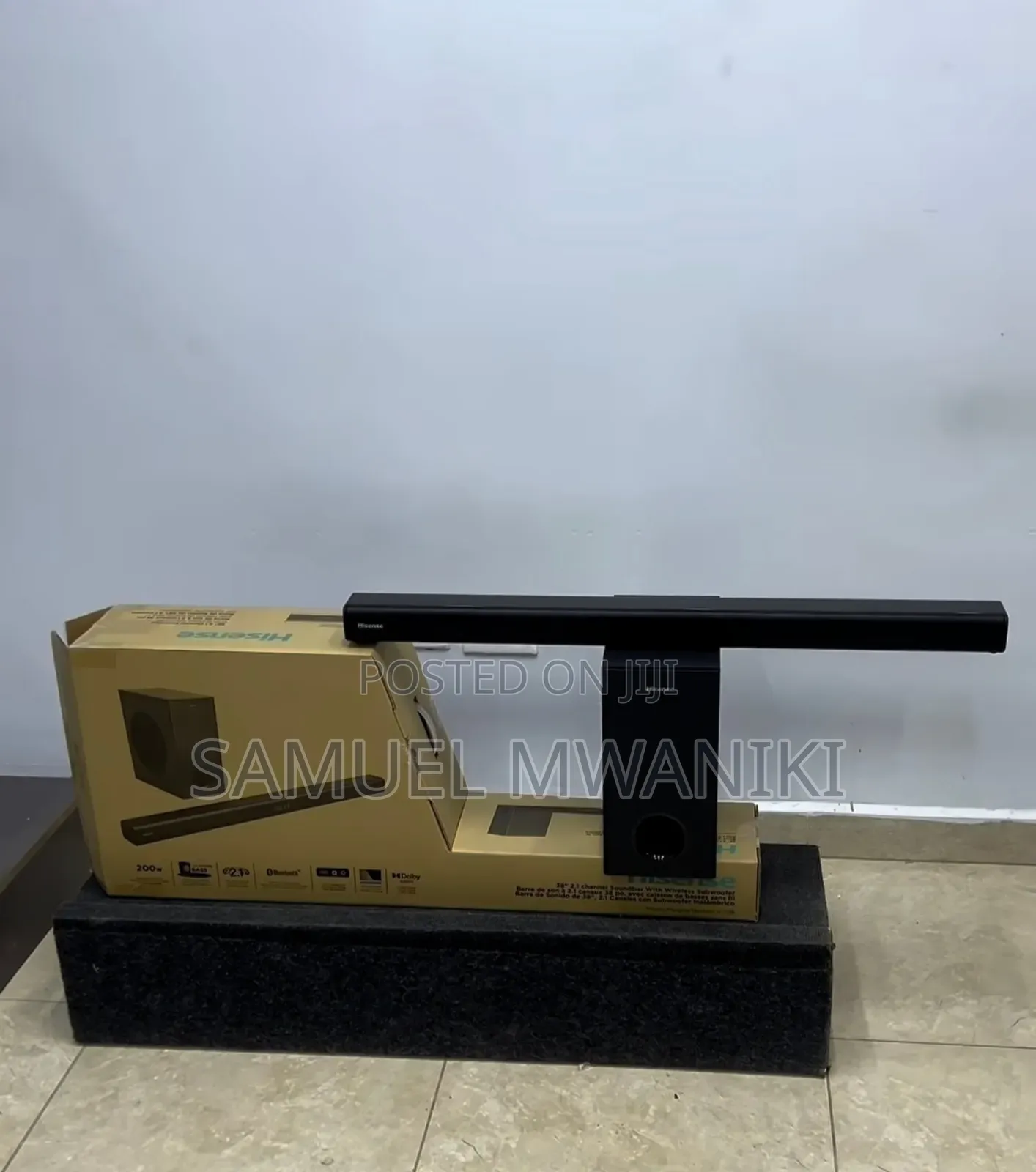 Hisense Soundbar Hs218 200W 2.1CH With Wireless Subwoofer