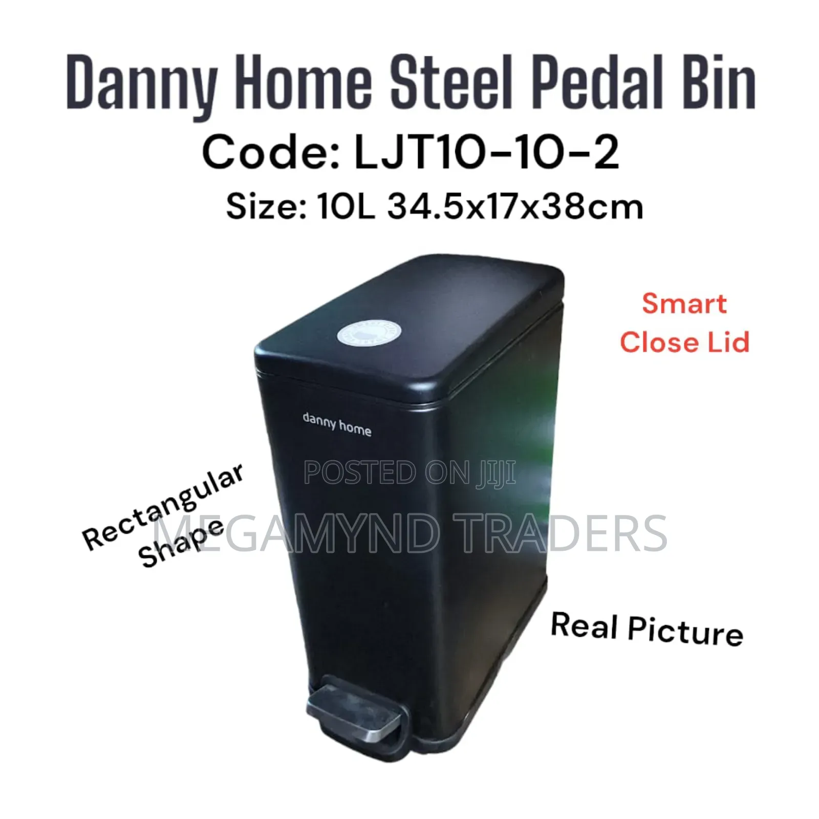 10 LTR Pedal Bin / Waste Dust Bin