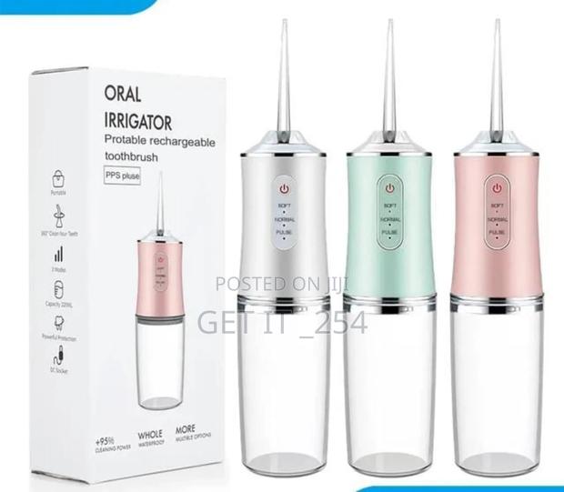*Rechargeable Portable Oral Irrigator With 4 Nozzles - thumbnail 4