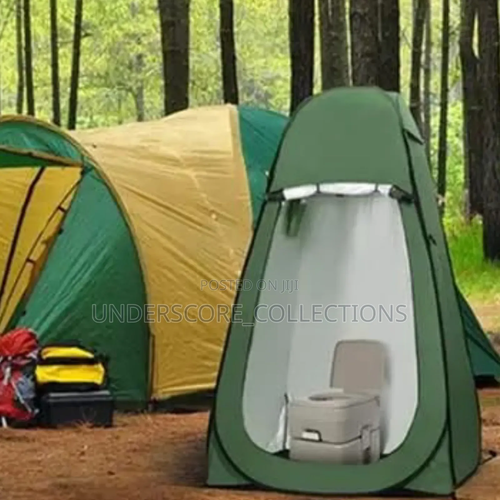 Pop Up Tent 4 Camping Shower,Dressing,Toilet in Green N Blue
