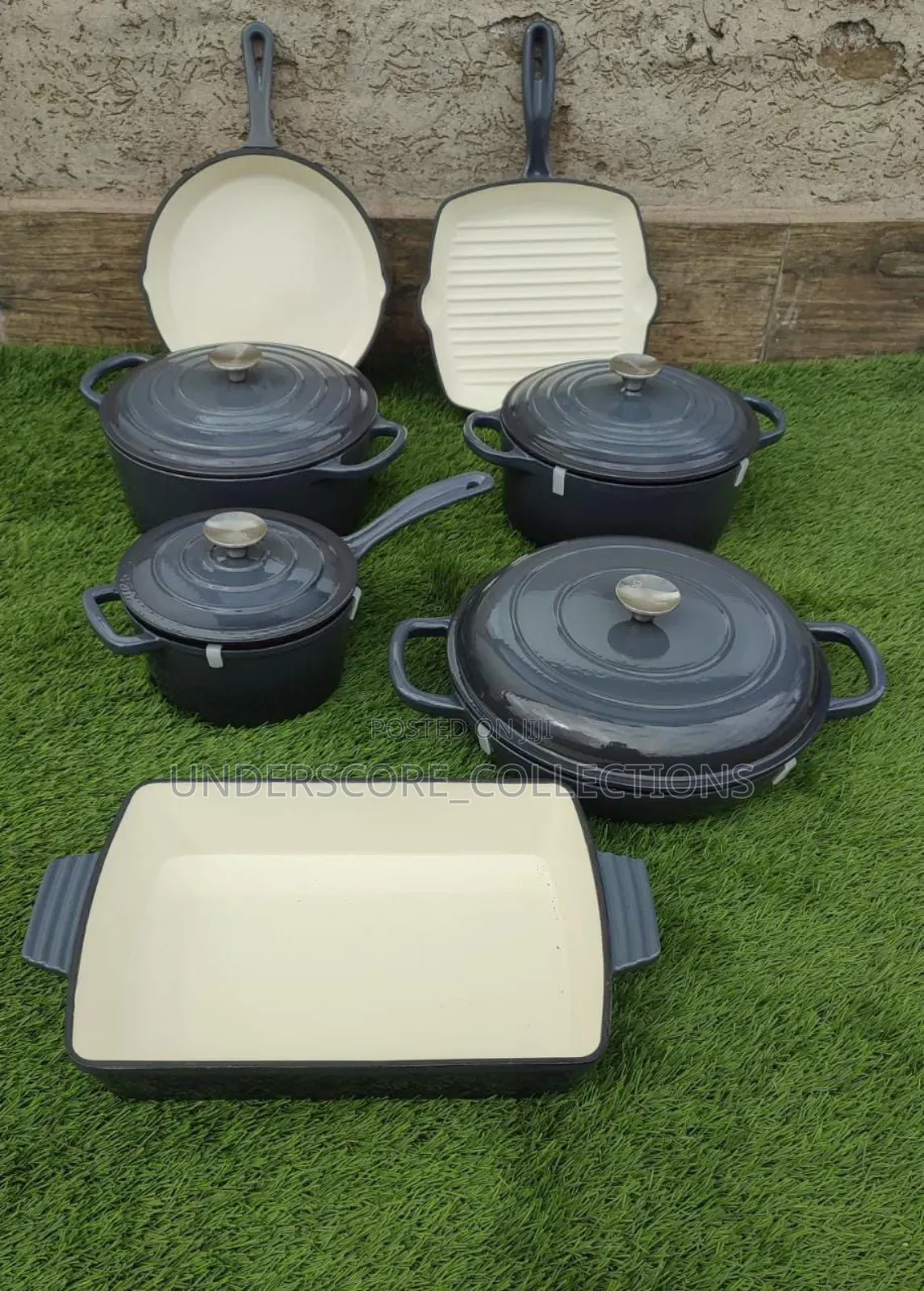Germany Heavy Duty Enamel Cast Iron Cooking Pots*