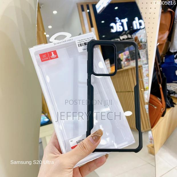 S20 Ultra Xundo Case With Clear Back and Shockproof Colored - main view