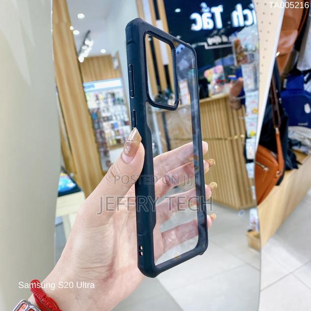 S20 Ultra Xundo Case With Clear Back and Shockproof Colored - thumbnail 3