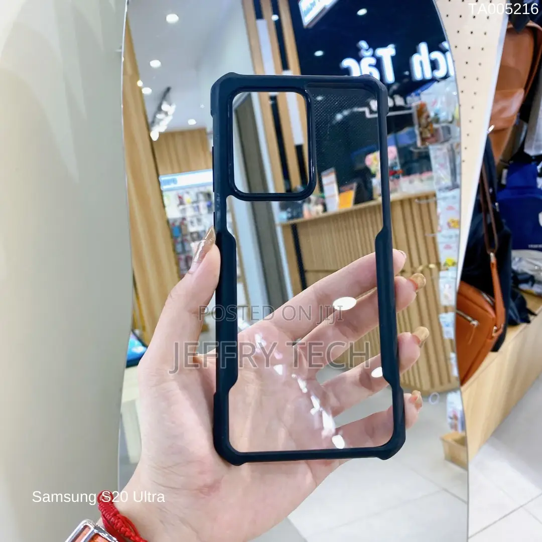 S20 Ultra Xundo Case With Clear Back and Shockproof Colored