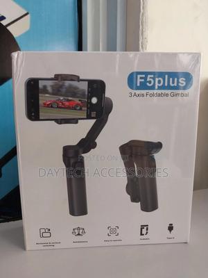 Foldable 3-Axis Handheld Gimbal F5 Plus Mini Tripod Gimble - thumbnail 2