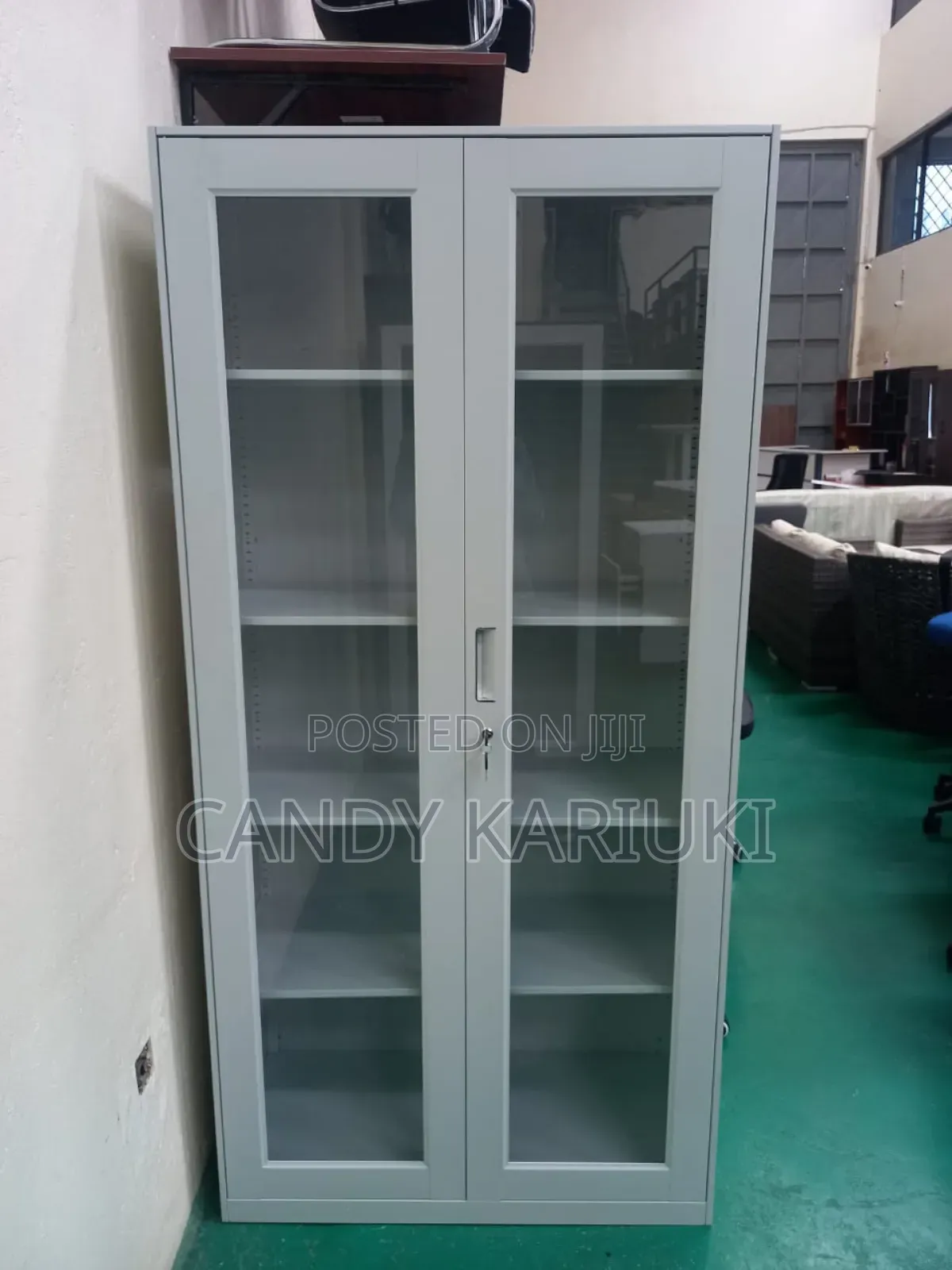 Modern 2 Door File Cabinet