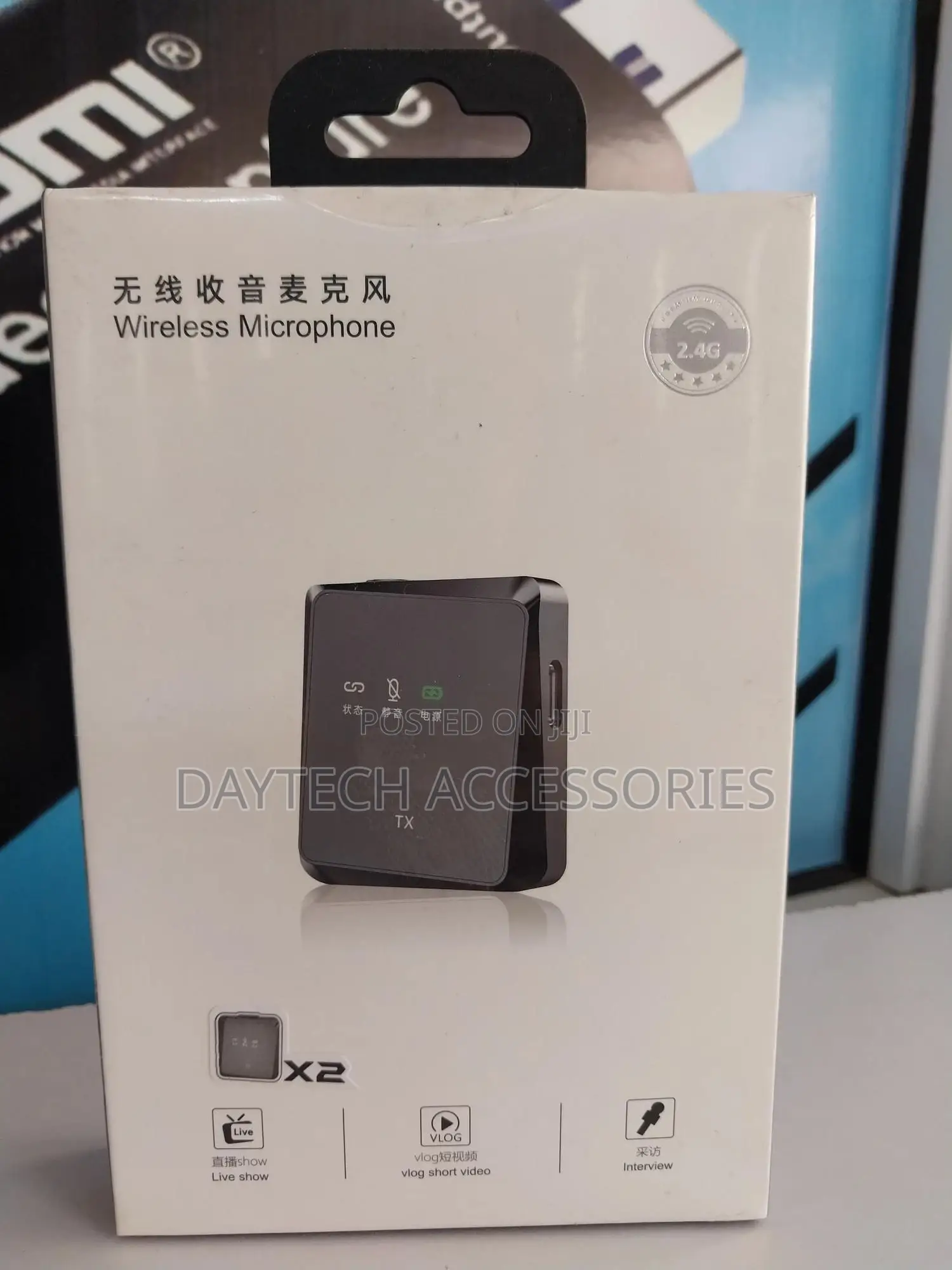 Wireless Microphone X2 Ultra Compact 2.4ghz