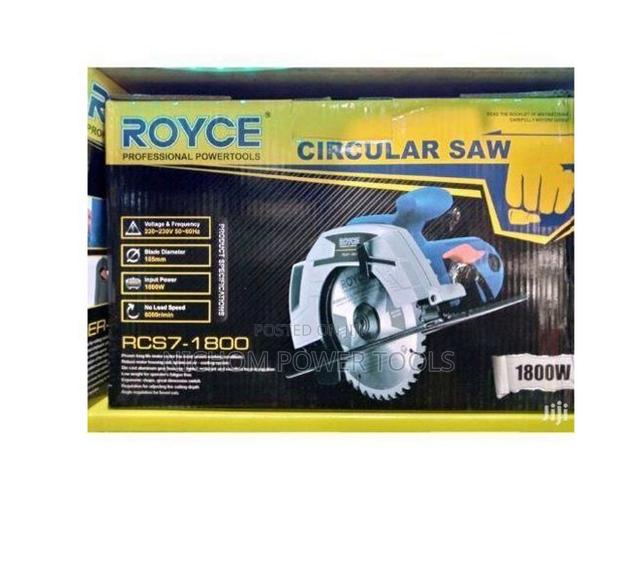 Royce Circular Saw for Wood 1800w Inclined Cut RCS7-1800