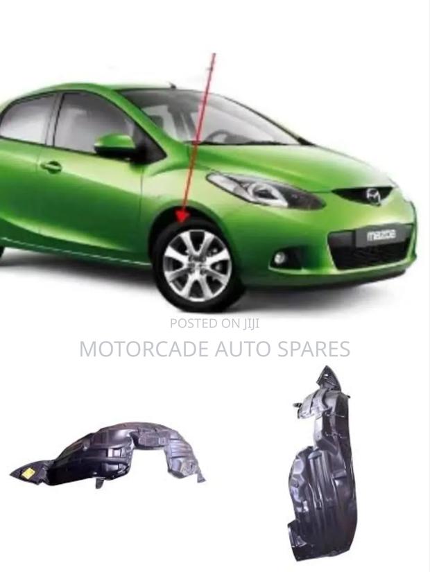 Mazda Demio 2007/2010/2012 Front Bumper Stone Guards - main view