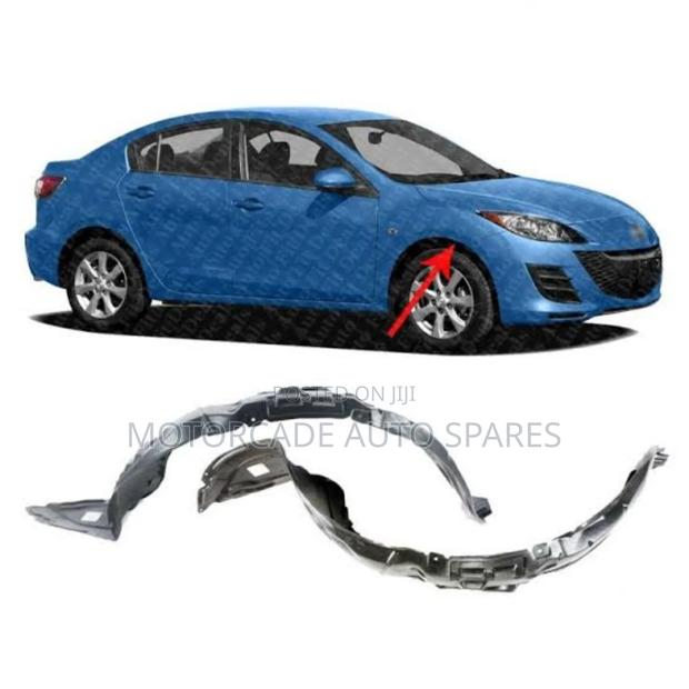 Mazda Axela 2008 Front Bumper Stone Guards - main view