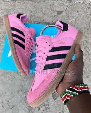 Pinky Adidas Samba Sneakers for Ladies
