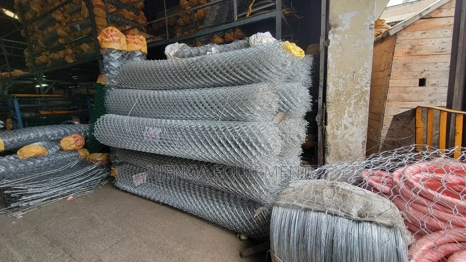 Galvanized Fencing Mesh Chainlinks 50*50