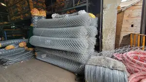Galvanized Fencing Mesh Chainlinks 50*50