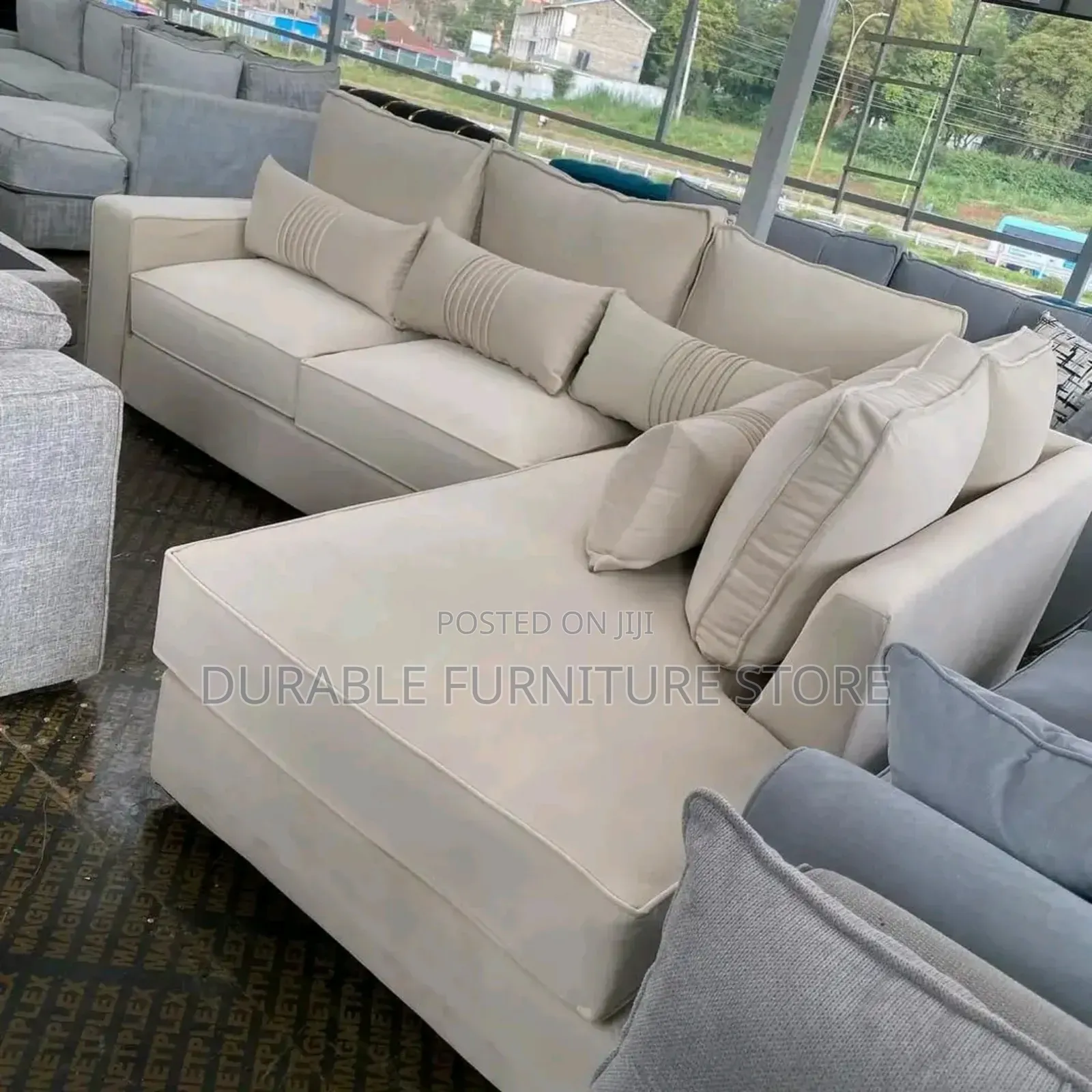 6 Seater L Shape Sofa