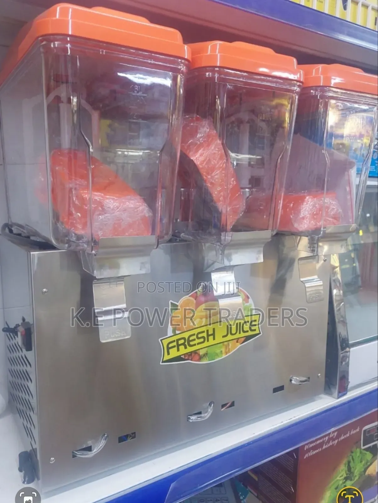 Fresh Juice 3 Tap Juice Dispenser