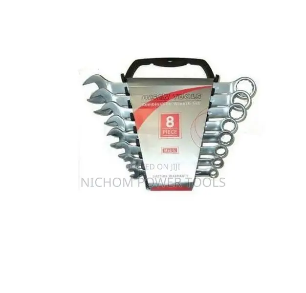 8pc Spanner Wrench Set
