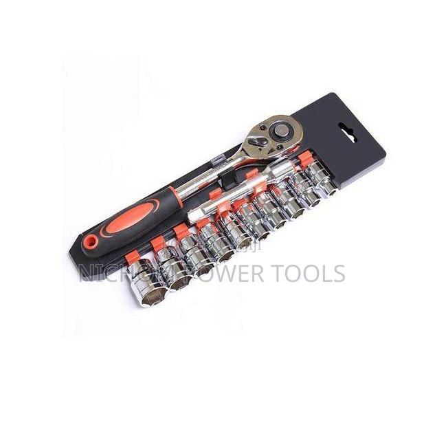 MLG 11pcs Ratchet Socket Spanner Set - main view