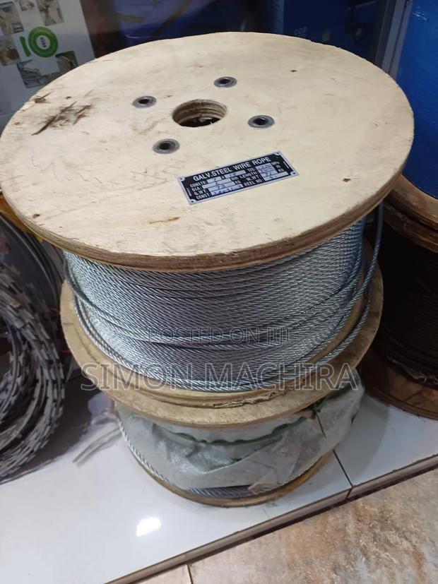 Galvanized Steel 6mm Wire Rope - main view