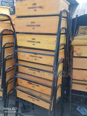 School Lockers and Chairs