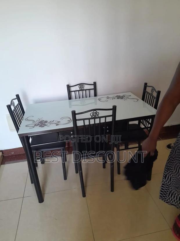 Glass Dining Tables (4 - Seater). - thumbnail 2