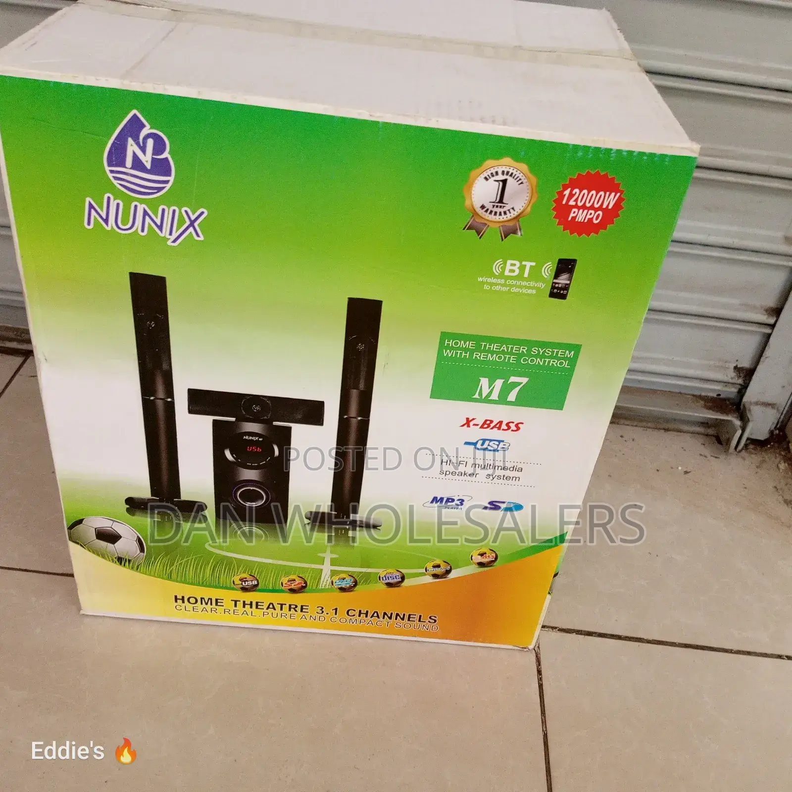 Nunix 3.1home Theater System M7
