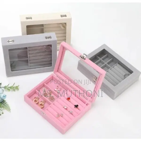 Flannel Ring/Jewelry Box Available in Pink