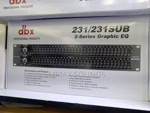 DBX Graphic Equaliser 231/231 Sub