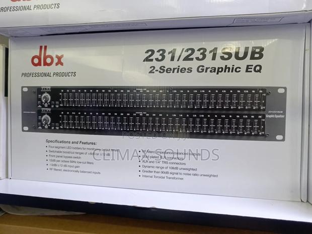 DBX Graphic Equaliser 231/231 Sub - thumbnail 2