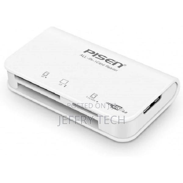 3-in-1 Card Reader for SD/CF/TF Cards USB 3.0
