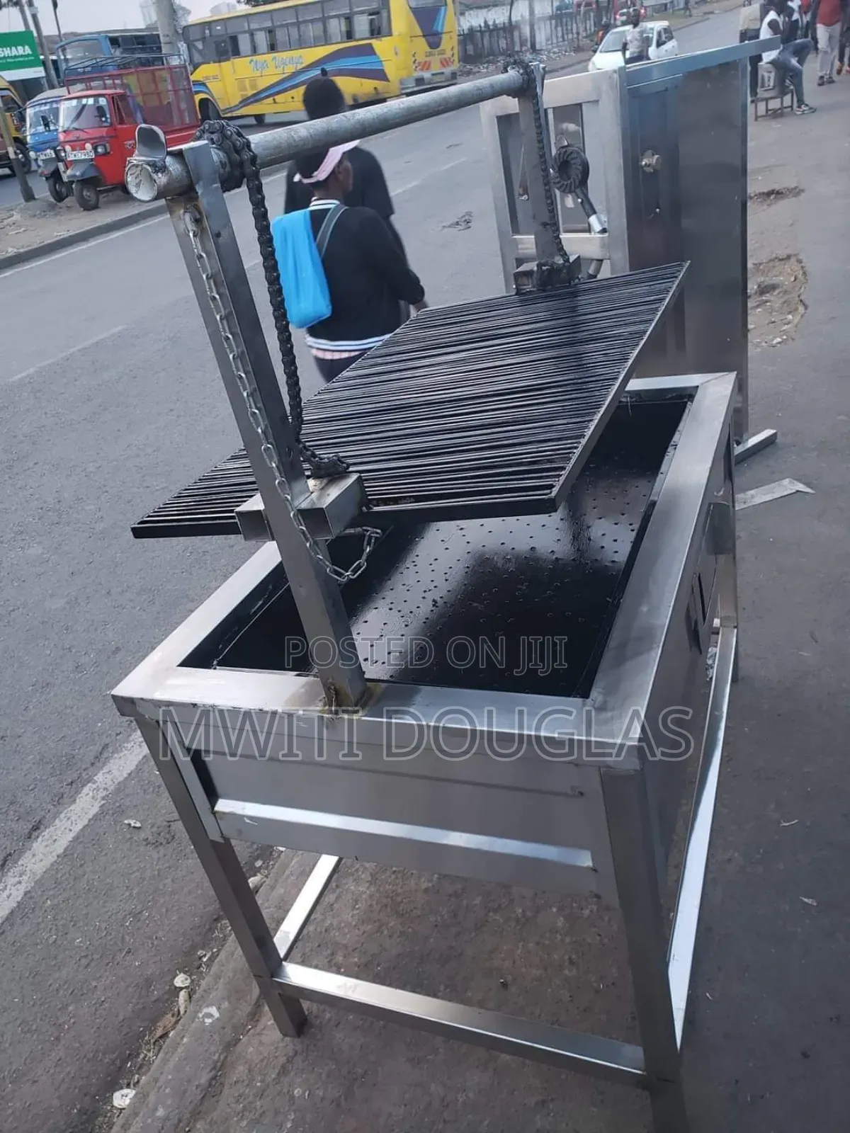 Stainless Steel Grill Jiko