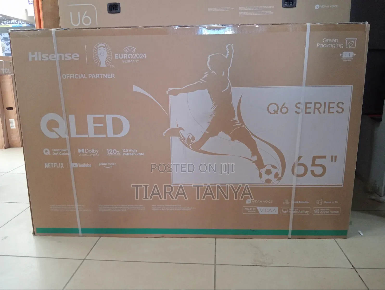 Hisense 65′′ 65q6n Quantum Uled Smart Tv