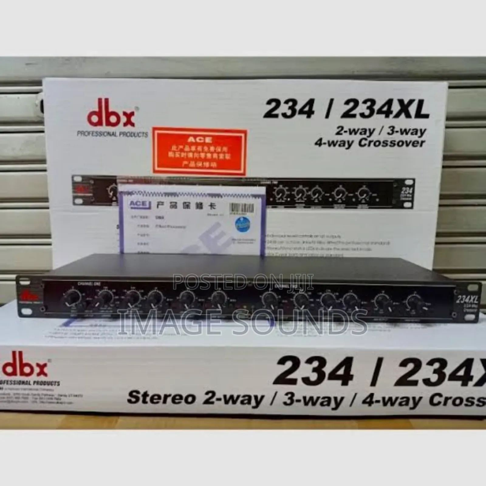 Professional Products DBX 234 Streo/3way/4way Crossover