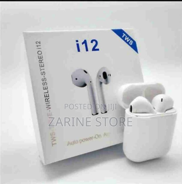 I12 TWS Earpod With 5.3 Bluetooth Connectivity, Wireless - main view