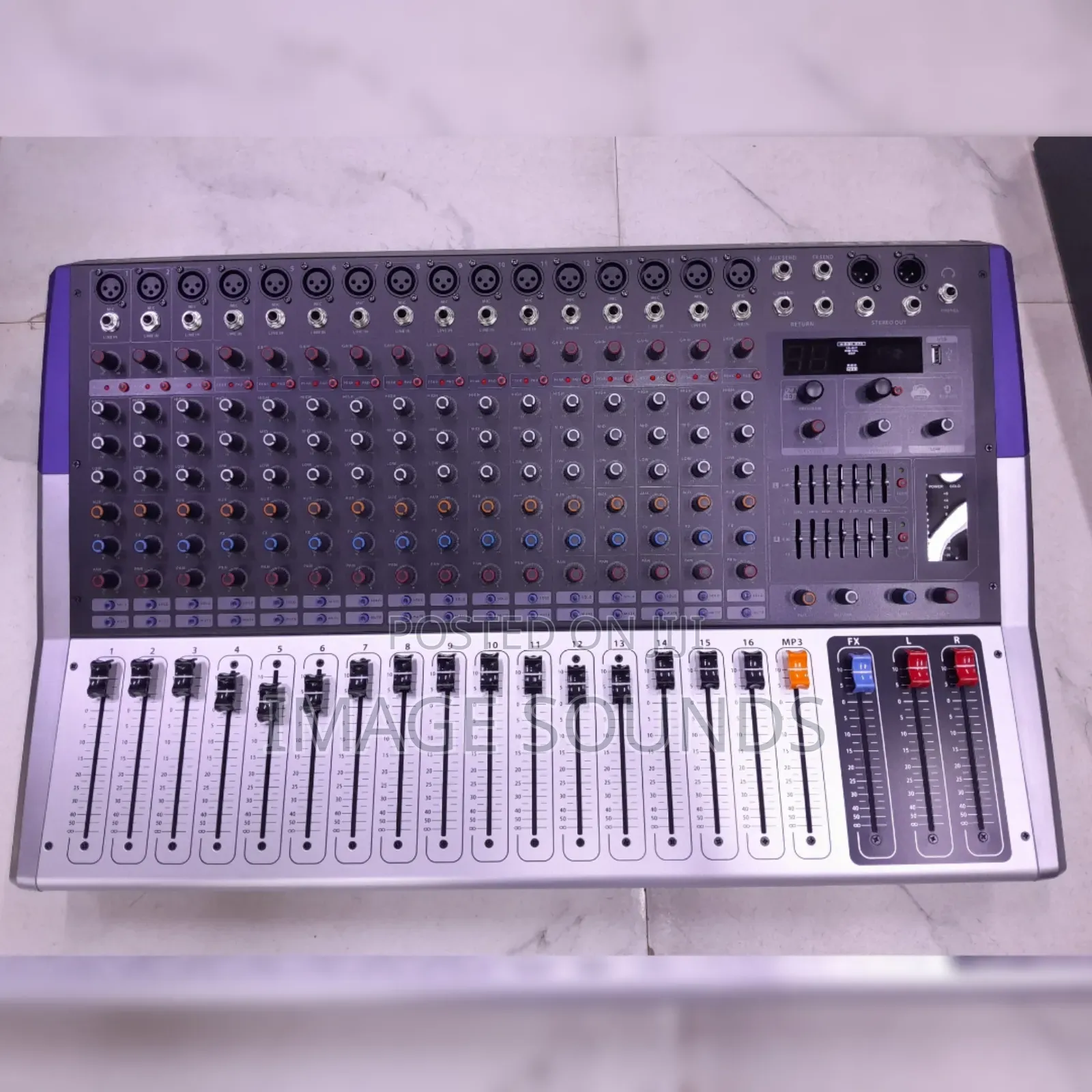 New Pev Pro Audio Powered Mixer 16channel Kv16 High Quality