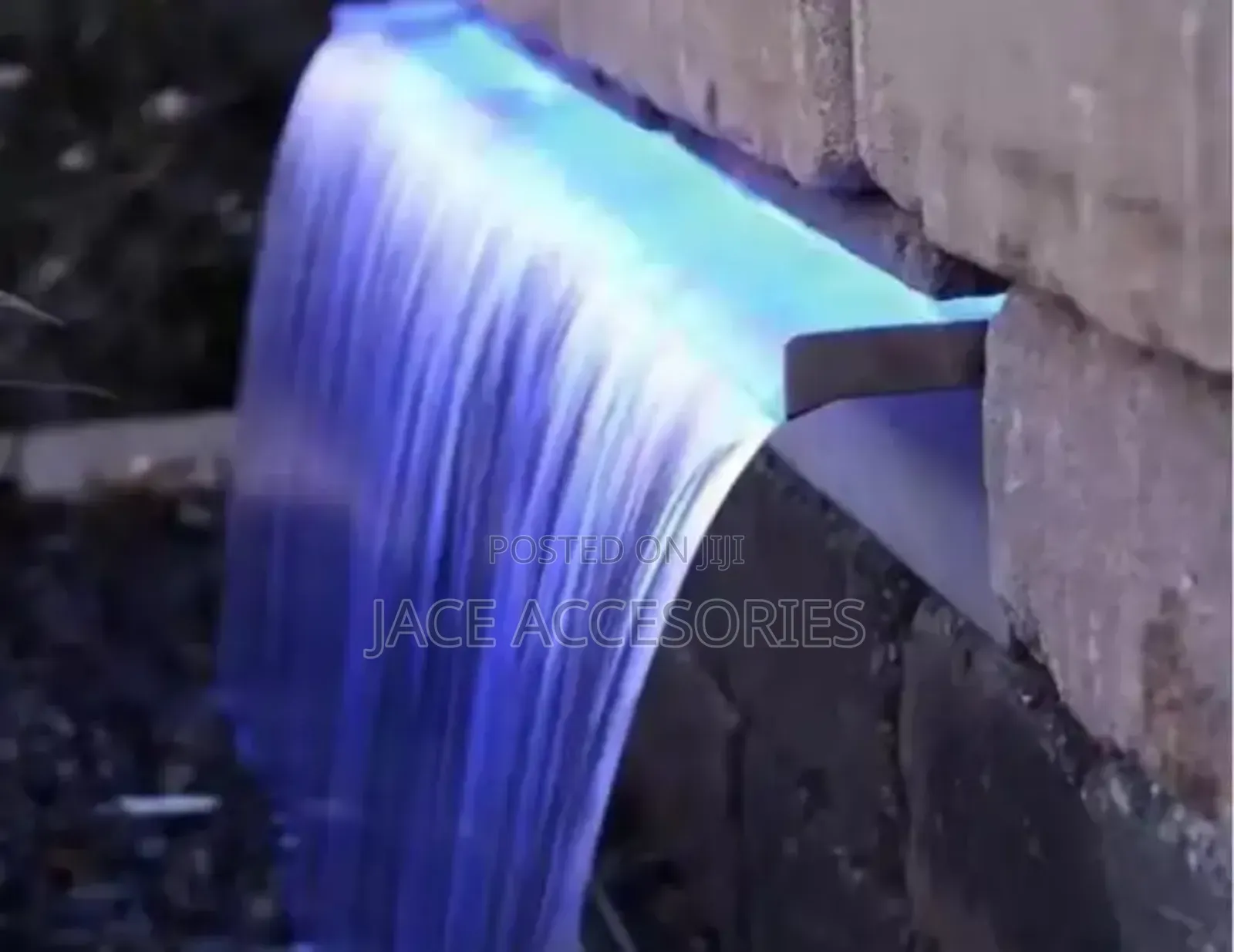 Water Feature Water Blade With RGB Led