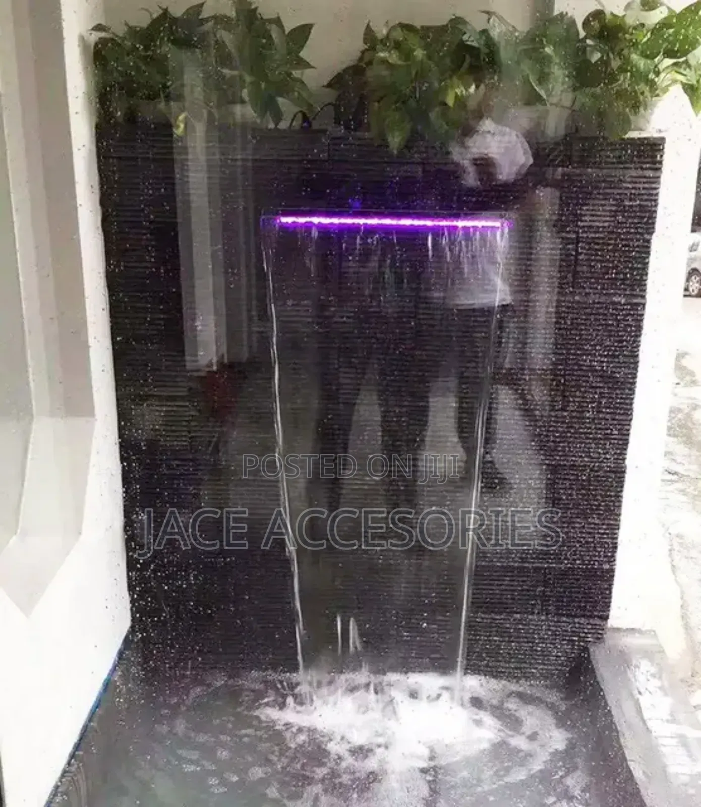 Swimming Pool Water Curtain Cascade
