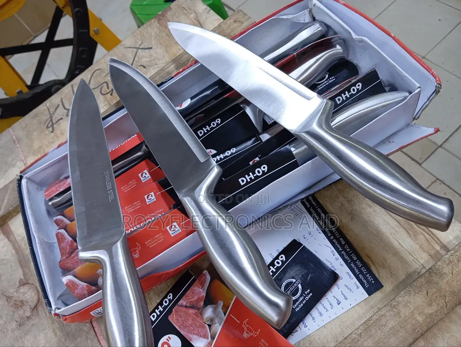 Meat Cleaver Knives 6 Inches Full Set