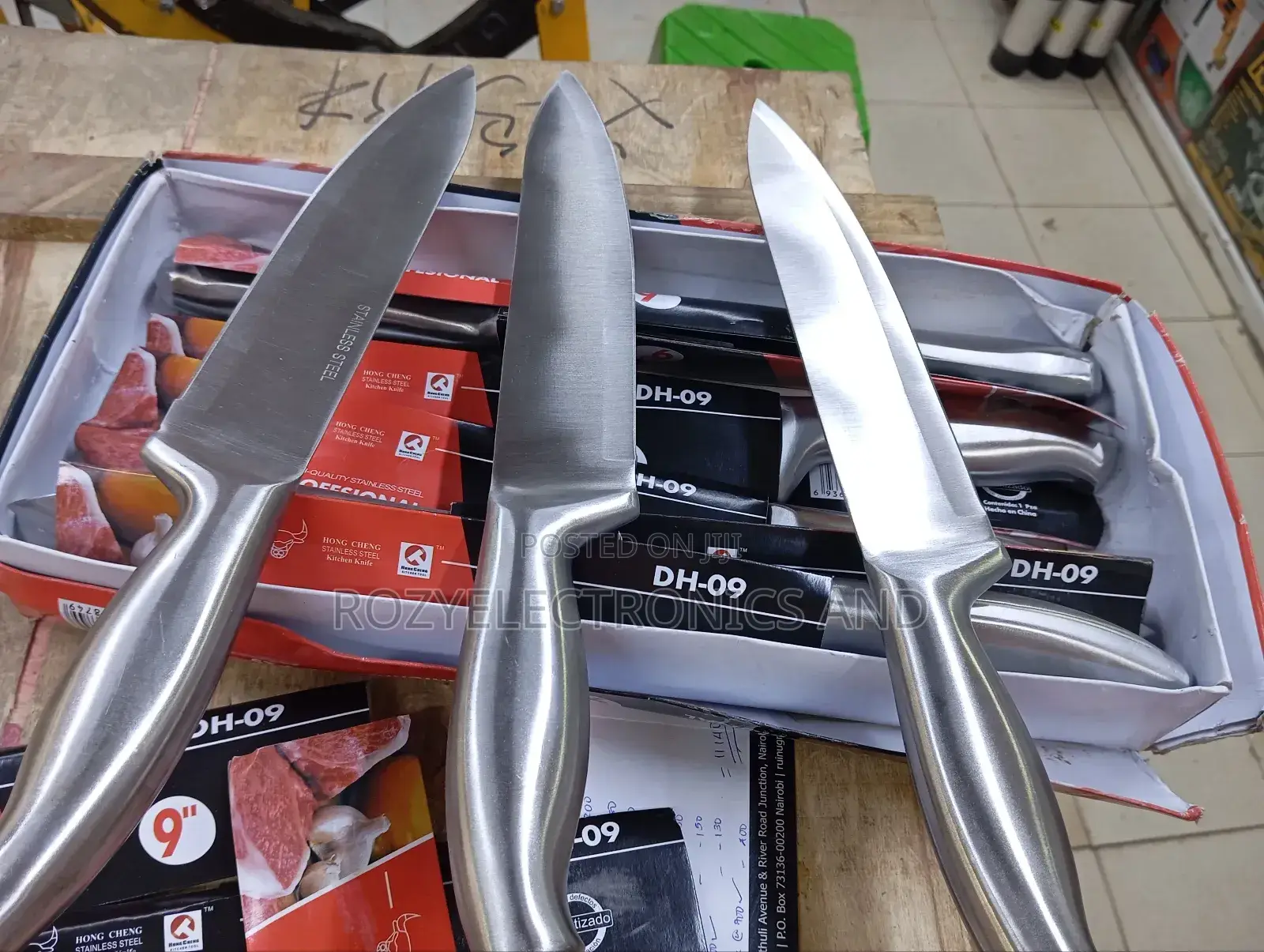 Meat Cleaver Knives 6 Inches Full Set
