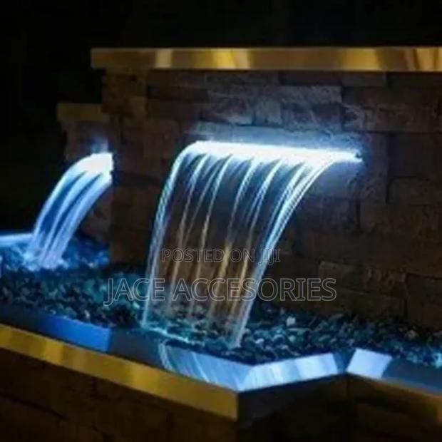 High Quality Wall Waterfall Waterblade With Led - thumbnail 3
