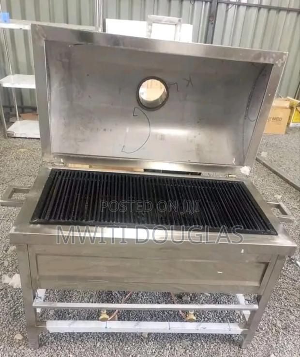 Stainless Steel Barbecue Grill Jiko