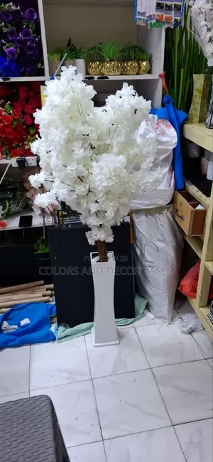Blossom White Tree Saloon Decor