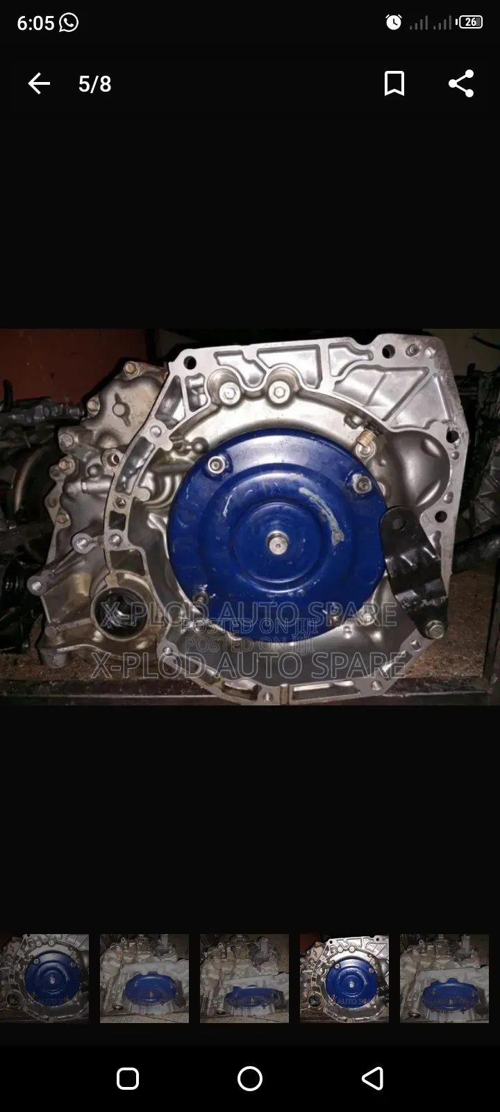 Nissan (March, Note) Hr12-2wd Gearbox (With Motor)