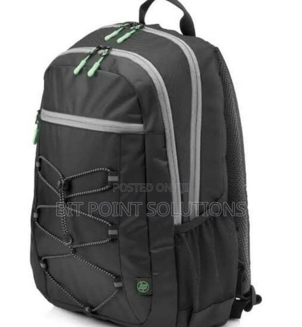 HP 15.6" Active Backpack - Black/Mint Green - main view